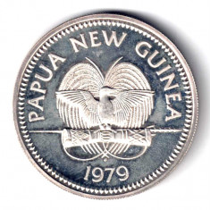 PAPUA NOUA GUINEE 10 KINA 1979 ARGINT PAPUA NEW GUINEA 42 GRAME