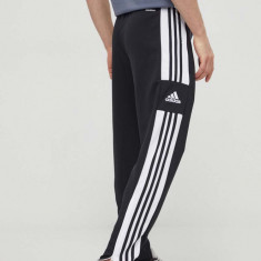 adidas Performance pantaloni de antrenament GK9545 bărbați, culoarea negru, uni GK9545