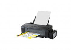 Imprimanta inkjet color ciss epson l1300 dimensiune a3 viteza max iso 15ppm alb-negru 55ppm color foto