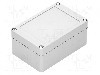 Carcasa ABS, 80mmx120mmx55mm, IP65, GAINTA - G3107