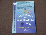FLORIAN BANU,G DOSPINESCU OLIMPIADELE DE MATEMATICA 2003 CLASELE VII-VIII