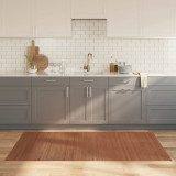 VidaXL Covor dreptunghiular, maro, 100x200 cm, bambus 376806