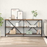 vidaXL Masă de consolă Lemn Vechi 160 x 30 x 75 cm Lemn compozit 881902