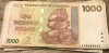 (ORIX) Zinbabwe 1000 dolar dollars 2007