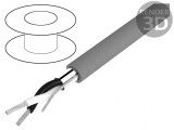 Cablu Alpha Essential C&amp;C 2x22AWG ecranat PVC