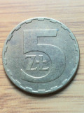 Moneda Polonia 5 Zloti 1979, Europa