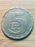 Moneda Polonia 5 Zloti 1979