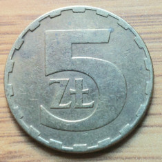 Moneda Polonia 5 Zloti 1979