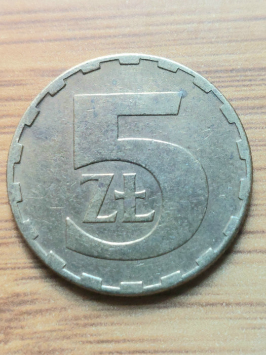 Moneda Polonia 5 Zloti 1979