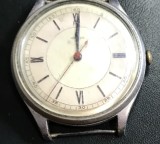 CSM1 Donator Ceas Mecanic Vintage Helios - Elvețian, Anii '40-'50, Cadran Militar