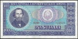 ROMANIA 100 LEI 1966 [2] P - 97 , VF