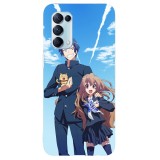 Husa compatibila cu Oppo A76 model Too lazy to be lazy, Silicon, TPU, Viceversa, Transparent, Carcasa