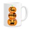 Cana alba personalizata &quot;Happpy Halloween 3 Pumpkin&quot;, INOVATIX&reg;. 330ml