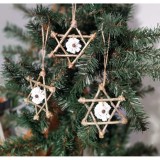 Set de 5 stele handmade pentru bradul de Craciun