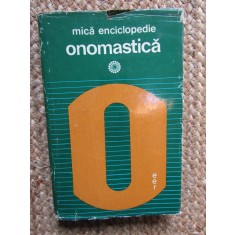 Christian Ionescu - Mica enciclopedie onomastica