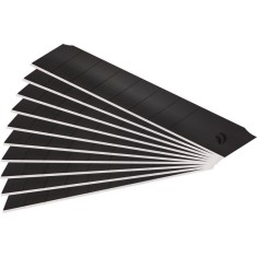 FORTUM lama de rezerva pentru cutter tapet, tai? triplu, 18mm, 10buc, o?el SK2, HRC 67 foto