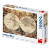 Puzzle - Harta istorica - 1000 piese, Dino