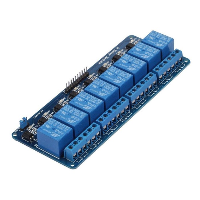 Modul 8 relee, 5V