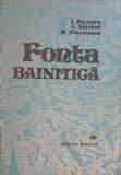 Fonta Bainitica - I. Riposan, L. Sofroni, M. Chisamera, Editura Tehnica 1988, Constructii, Romana, 326 pagini