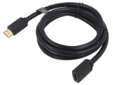 Cablu HDMI 2.0 1.5m Negru