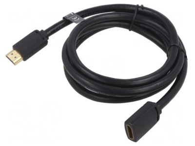 Cablu HDMI 2.0 1.5m Negru foto