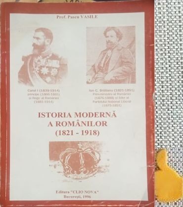 Pascu Vasile - Istoria moderna a romanilor (1821-1918)