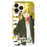Husa compatibila cu Apple iPhone 14 Pro Max model Uzumaki Boruto, Silicon, TPU, Viceversa, Transparent, Carcasa