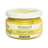 Salata hawaiiana cu tofu, ananas, piersici si mazare 200g Vitaquell