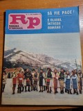 romania pitoreasca decembrie 1981-datini de iarna,art. orasul falticeni si cozia