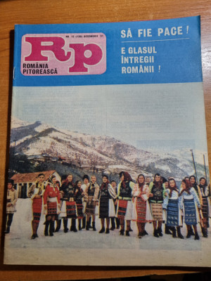 romania pitoreasca decembrie 1981-datini de iarna,art. orasul falticeni si cozia foto