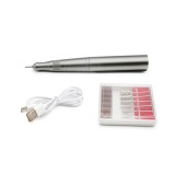 Freză-mandrină pentru manichiură Global Fashion, 35000 rpm T-7AP, gri grafit