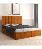 Pat Ven03 Caramiziu + Saltea Lux Ortopedica 160x200cm