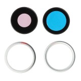 Geam camera cu Rama Apple iPhone 17 WHITE