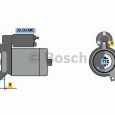 Starter BMW Seria 7 (F01, F02, F03, F04) (2008 - 2015) BOSCH 0 986 022 020