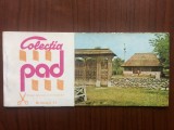 Constantin Brancusi colectia pad 10 carti postale vederi foto color tematica arta sculptura 1987 RSR romania necirculate, Necirculata, Printata