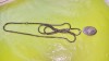 F719- Lant pandativ oval cu Pruncul IISUS si probabil Maica Domnului incoronata.