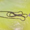 F719- Lant pandativ oval cu Pruncul IISUS si probabil Maica Domnului incoronata.