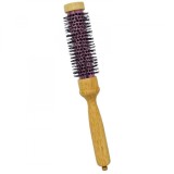 Perie Par Rotunda Lemn 20mm, Coafat, Maner Frasin, Accesorii Coafor, Profesionale