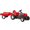 Tractor cu pedale si remorca, Dolu, Ranchero, Rosu