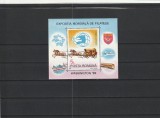 1989 LP 1230 EXPOZITIA MONDIALA DE FILATELIE WASHINTON 89 COLITA MNH NESTAMP