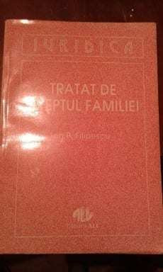 Ion P. Filipescu - Tratat de dreptul familiei (editia 1993) foto