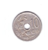 Moneda Belgia 10 centimes 1905, scris in olandeza, stare buna, curata