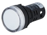 Lumină de control LED 24VDC 22mm