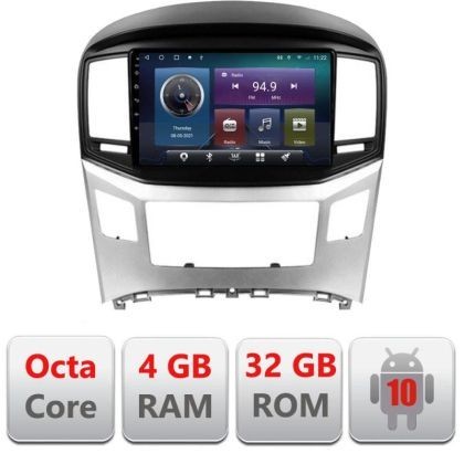 Navigatie HHyundai H1 Starex 2016- C-h1 Octa Core cu Android Radio Bluetooth Internet GPS WIFI 4+32GB CarStore Technology