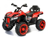 Cumpara ieftin ATV electric pentru 2 copii Kinderauto SuperOffroad V2 4x4 180W 12V 12Ah premium, rosu