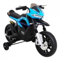Motocicleta electrica pentru copii, cu roti ajutatoare JT5158 foto