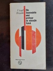 Din insemnarile unui profesor de educatie fizica- Virgil Rosala