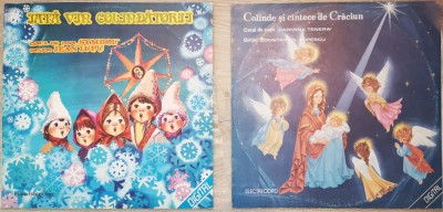 2x Discuri cu colinde si muzica de sarbatori - electrecord (aproape noi) foto