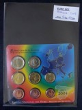 Spania 2004 - Set complet de euro bancar de la 1 cent la 2 euro BU, Europa