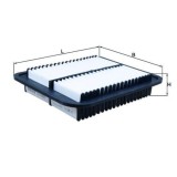 Filtru aer Citroen C4 Aircross; Mitsubishi Asx, Galant IX, Grandis, Lancer Viii, Outlander III; Peugeot 4008 Motor 1.6, 1.6 Mivec, 1.6 Mivec, 1.8,